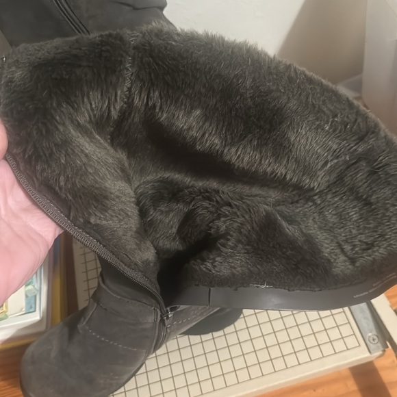 Naturalizer suede fur boots - Picture 3 of 6